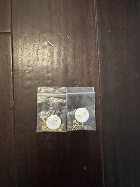 Gold Hand Chain and Earring Set by Evry Jewels - Gold